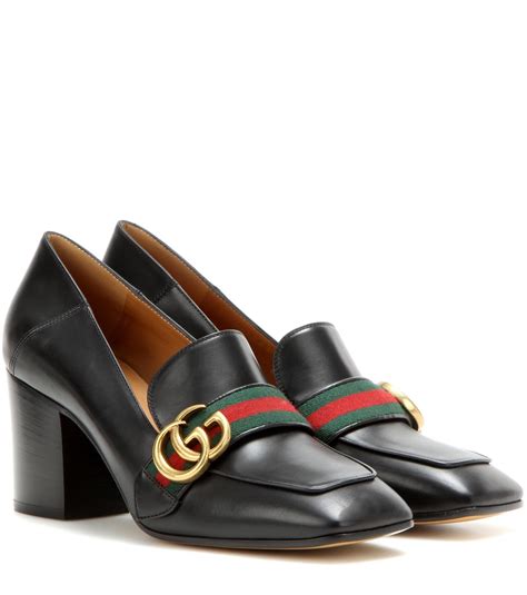 gucci loafer type|gucci heeled loafers.